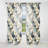 Monochrome Tropics Tropical Pattern IV - Tropical Velvet Curtain - Room Darkening - 1 panel-107597901