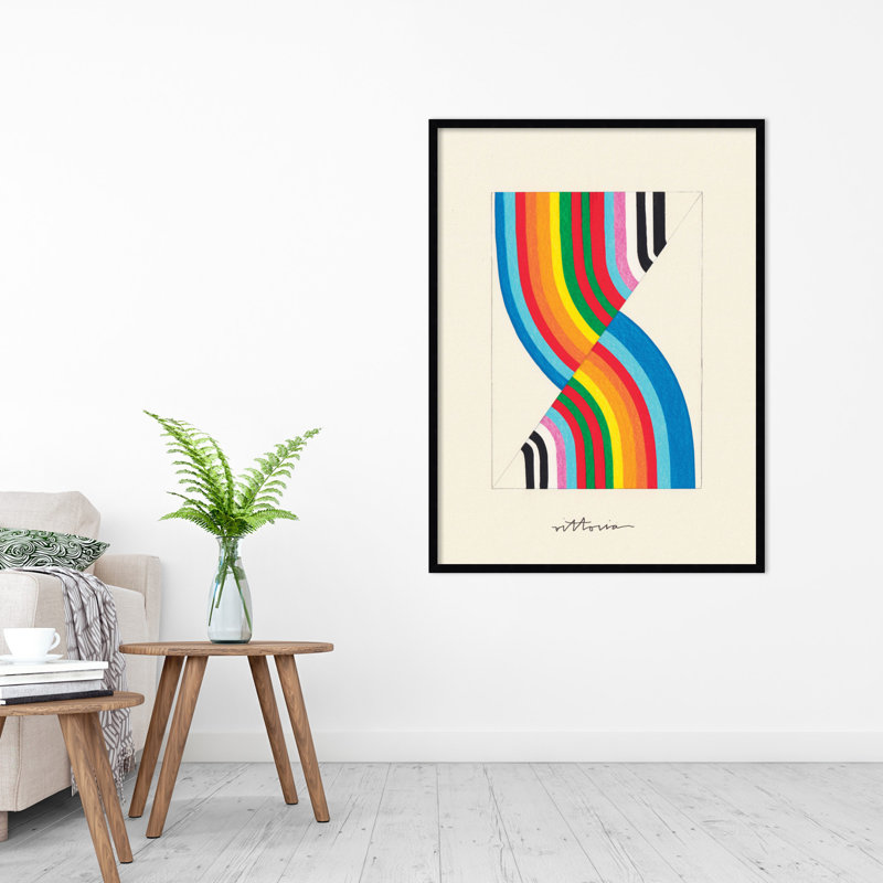 It's Always An Almost by Amber Vittoria, Black Framed, 31" W x 41" H x 1" D