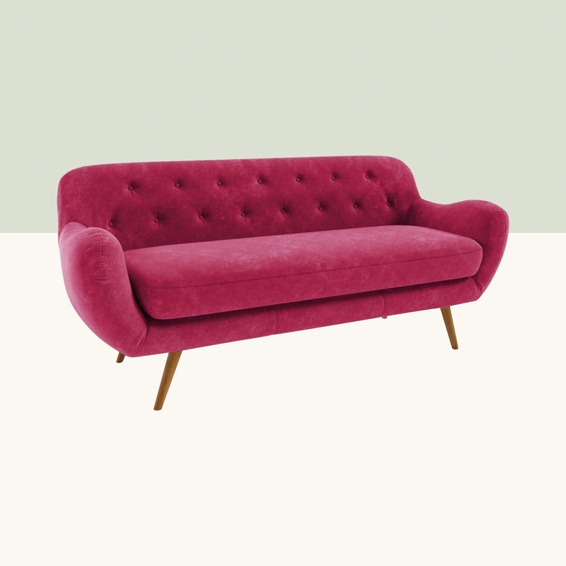Jefferson 3 Seater Sofa, Pink