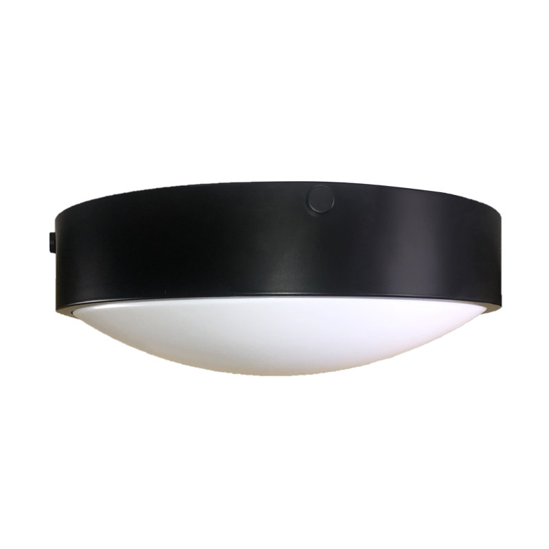 Luminaire 17 "120V 35W à DEL intégré 3000K, Noir mat