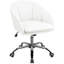 Desk Chair With Petal-shaped Backrest-345685755