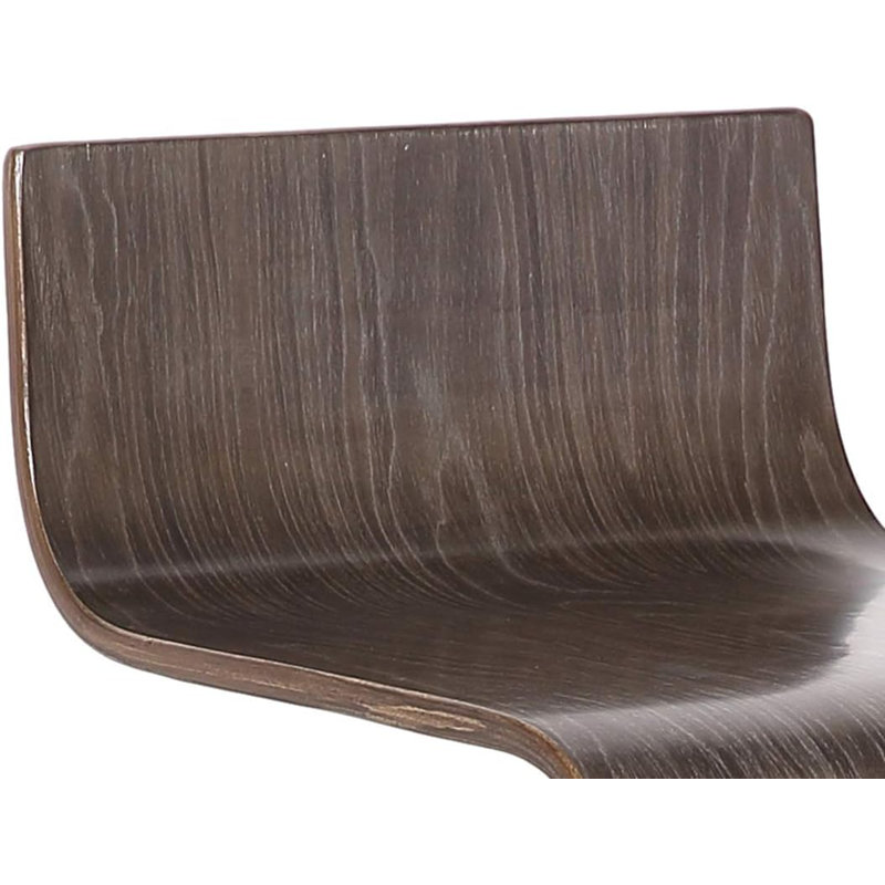 Tabouret de bar courbé pivotant ajustable Modern