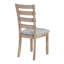 Ensemble de table de salle à manger en bois massif avec chaise et banc 6 pièces Berger-917863464-917863470-917863471