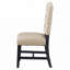 Ensemble de chaises de salle à manger rembourrées en tissu avec dossier capitonné et pieds en bois-1367550015-1349880624