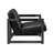 Pascual 26.75'' W Full Grain Genuine Leather Accent Lounge Chair-54347717