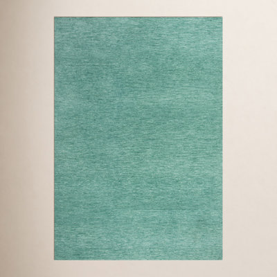 Waterton Aqua Blue Hand-Tufted Rug