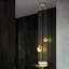 Plafonnier lustre sphérique à 2 lumières avec accents de cristal Loriel réglable en hauteur (1 pièce)-87909546-102741412