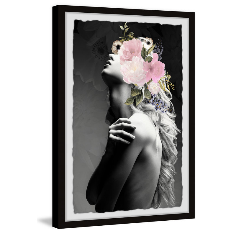 Floral Blonde by Parvez Taj - Single Picture Frame Print, 45cm H x 38cm W