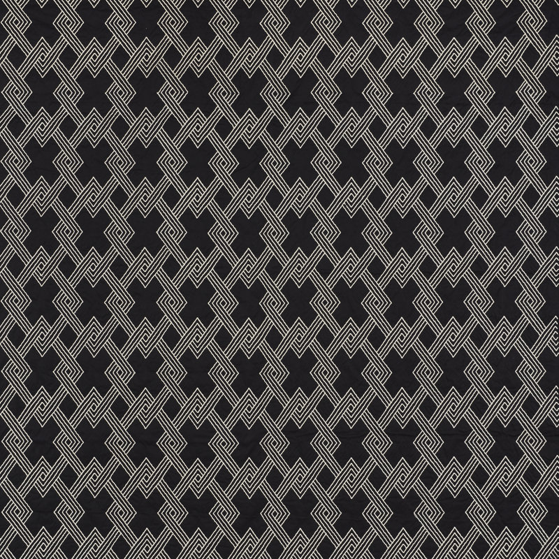 Tissu Hix, Ébène