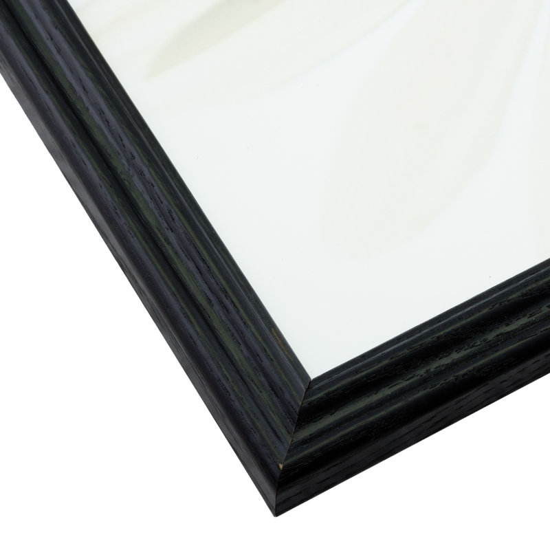 Cadre photo en bois massif Nevelyn, 22 po x 28 po emmêlé à 18 po x 24 po
