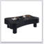 Table basse à plateau relevable pour le salon avec panneau cannelé, rangement caché, levage hydraulique silencieux et coins de sécurité courbés - Assemblage facile en 5 minutes-1255219305