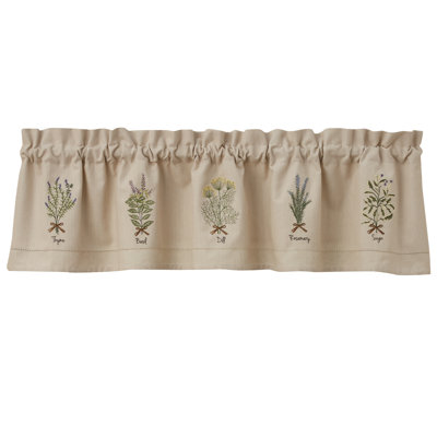 Axeel Cotton Tailored Window Valance
