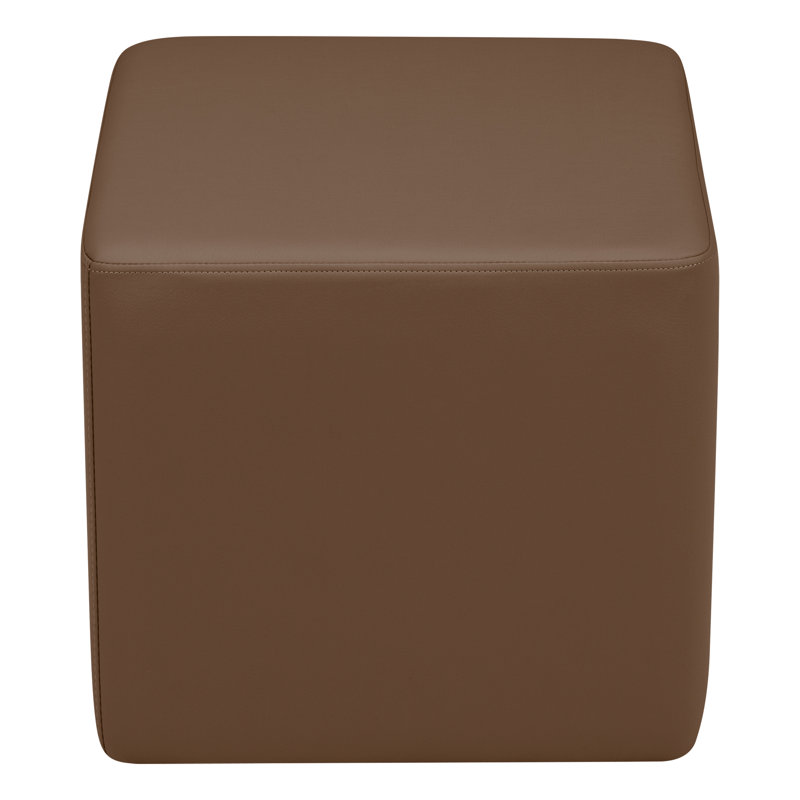 Tabouret cubique modulaire à assise souple avec siège rembourré en mousse Shapes Series II, H 20 po x l 18 po x P 18 po