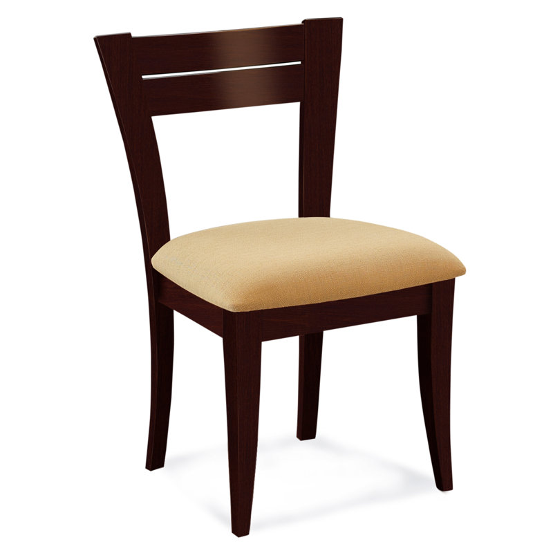 Claverley 19.5'' H Upholstered Side Chair, Java, Bounty