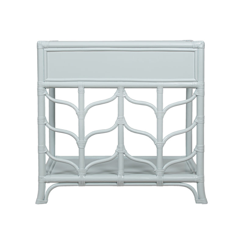 Ivy 1 - Drawer Nightstand, Light Blue