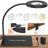 Ezekiah 10W Adjustable LED Table Lamp with 8X Magnifier