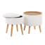 Repose-pieds avec rangement Tray-188742150