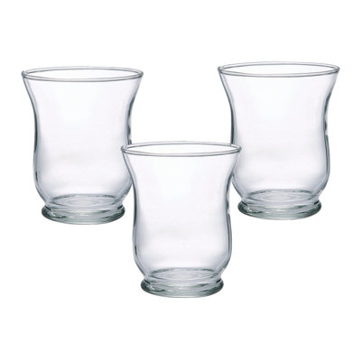 3.75'' H Glass Tabletop Hurricane