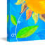 « tournesol », art sur toile
