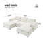 Canapé modulaire 86,5 po Chenille-601311393
