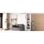 Lit simple blanc avec tablettes optimisant l'espace-1529696868