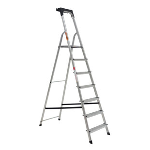 7- Step Aluminium Lightweight Folding Step Ladder