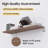  12 Inch Deep Floating Shelf, 40 x12 Inch Large Wall Mounted Shelf for Kitchen, Bathroom, Living Room, Walnut (3 Pack)-1003030897-1004386367