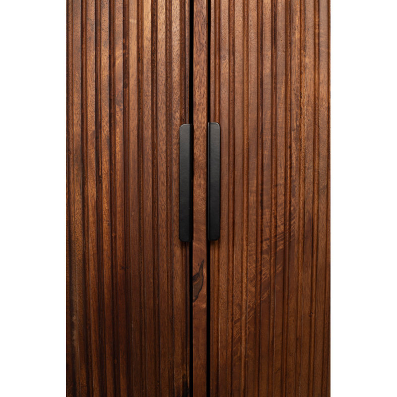 Saroo Solid Wood Accent Cabinet