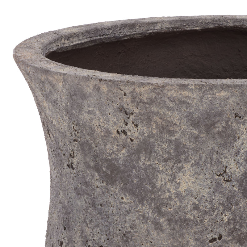 Grand pot à fleurs Remy, 21,3 x 21,3 x 26,8, Brun antique