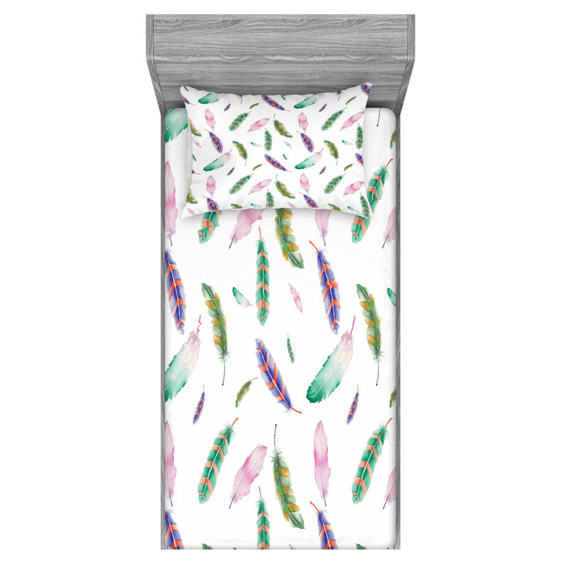 Microfiber Sheet Set, Twin XL Sheet Set with Fitted Sheet
