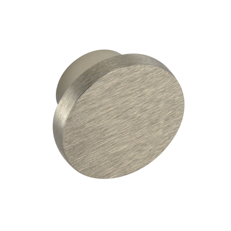 Poignée ronde Origins 1 9/16 po de diamètre, Nickel brossé