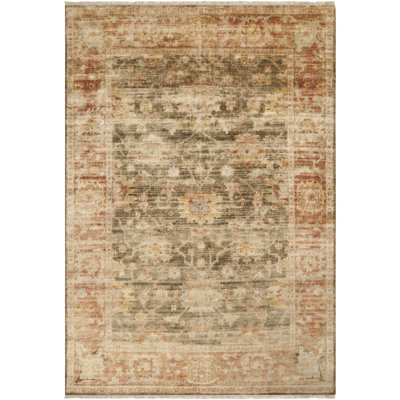 Hillcrest Wool Oriental Area Rug