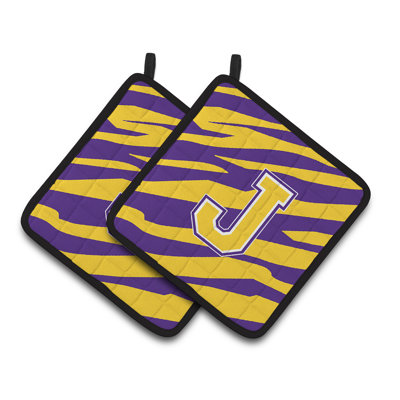 Tiger Stripe Potholder