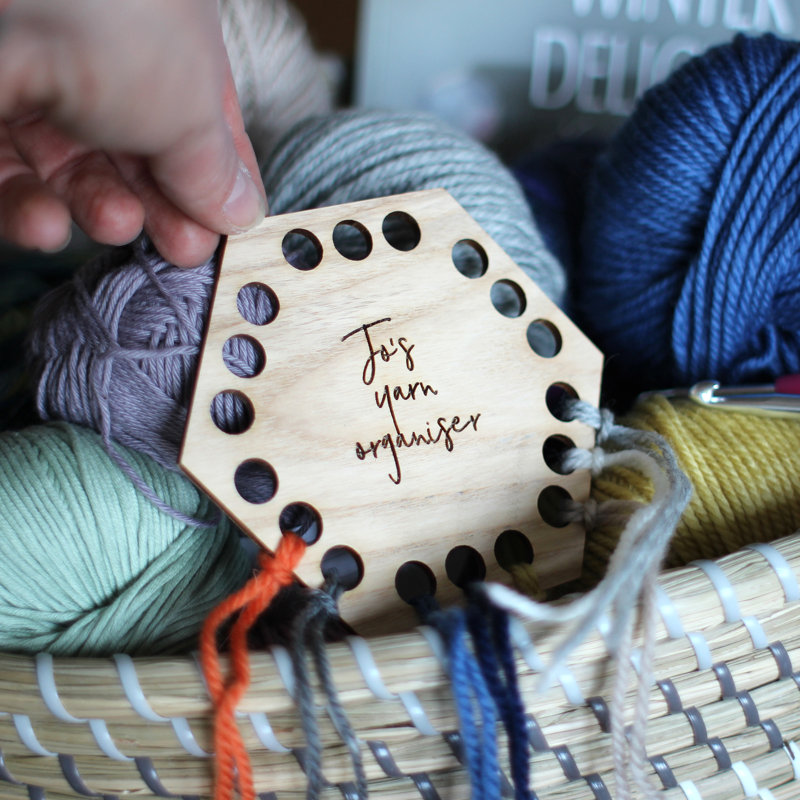 Jorjarose Geometric Yarn Organiser, Yes