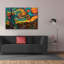 «Starry Night» par Dean Russo, art mural sur toile-318130697