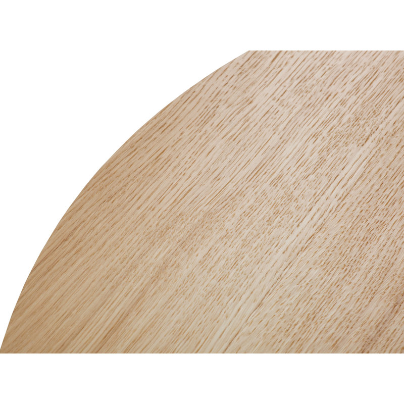 Atoli Pedestal Coffee Table, Beige, 40cm H x 140cm W x 140cm D