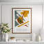 Glass Exhibition' Framed Vintage Advertisement on Glass