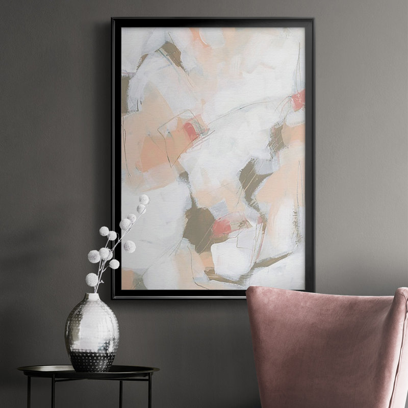 «Sand Story II», reproduction encadrée de qualité supérieure - prête à être accrochée, Noir, H 30,5 po x l 22,5 po x P 1 po