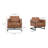 Oliver 27" Wide Armchair-365897856