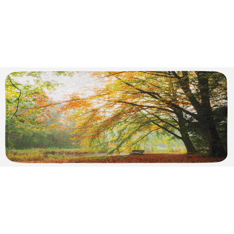Tapis de cuisine forest