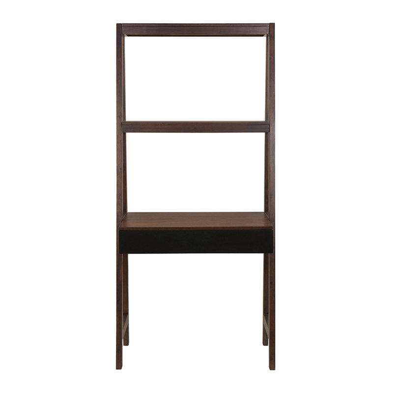 Bureau échelle 32 "x 20" x 68 ", étagère de style échelle