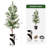 Faux Olive Tree in Plastic Planter-1440091847