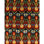 Hand Woven Cotton and Wool Ikat Area Rug