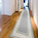 Ottohome Non-Slip Bordered Area Rug For Living Room, Hallway, Entryway Rug, Gray