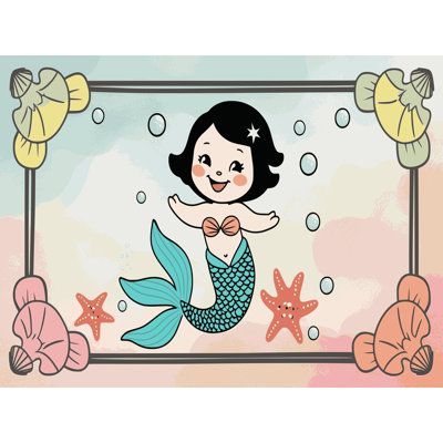 Tapis pour enfants Sunside Sails Mermaids Ocean