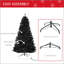 Sapin de Noël artificiel illuminé 7 pi avec branches réalistes et 1346 pointes