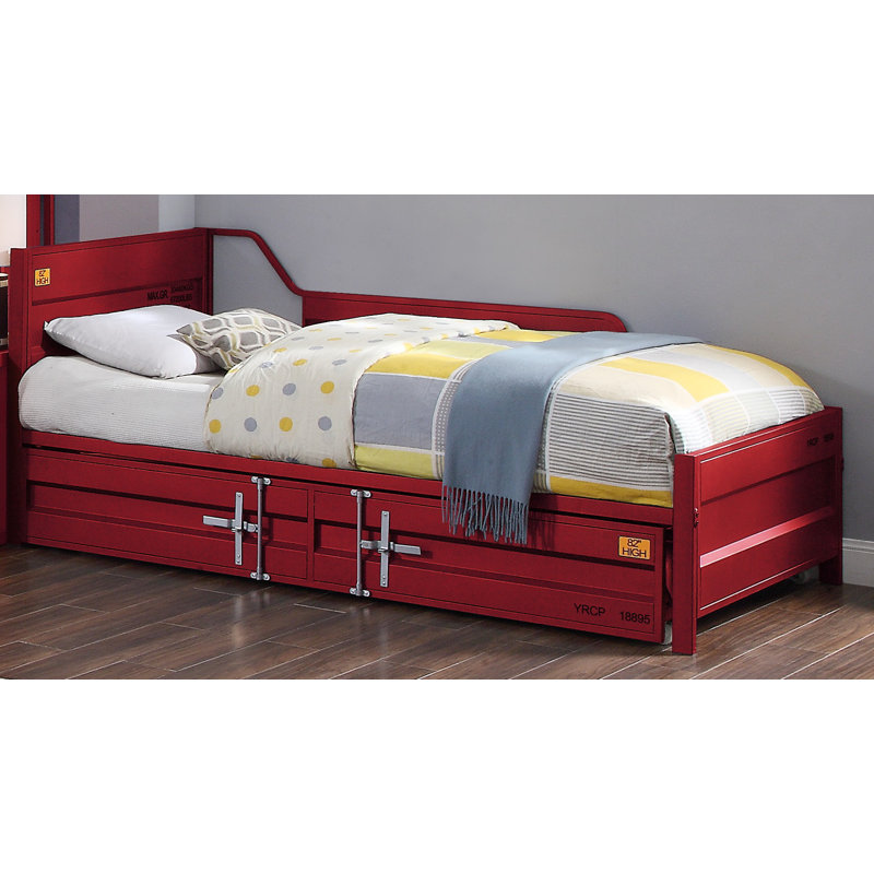 Lit gigogne Angus, Rouge