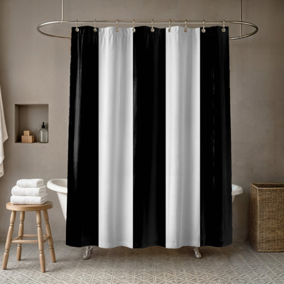 Brecon Striped Shower Curtain