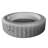 6-Seat Inflatable Pool Spa - Portable Hot Tub Spa with Light and Remote Control