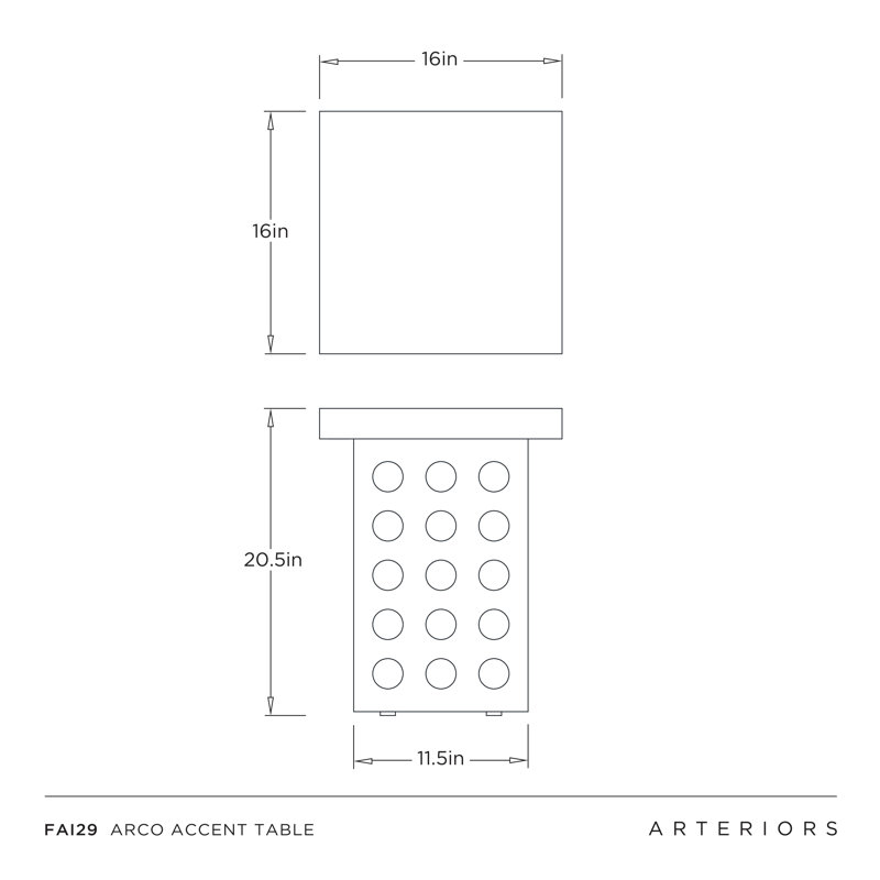 Arco Accent Table